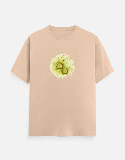 Unisex Classic Crew TShirt Versatile All-Season Casual Shirt with unique green graphic design.